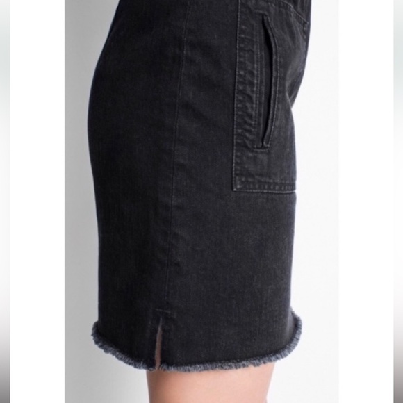 Zadig & Voltaire Juny Black Denim Skirt - Picture 8 of 8